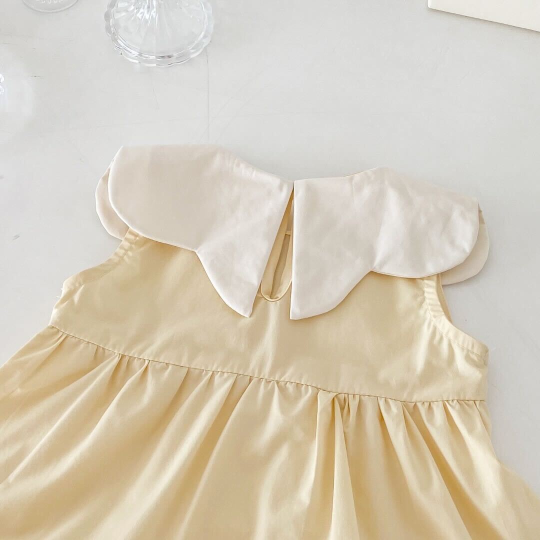 Party collar layered dress