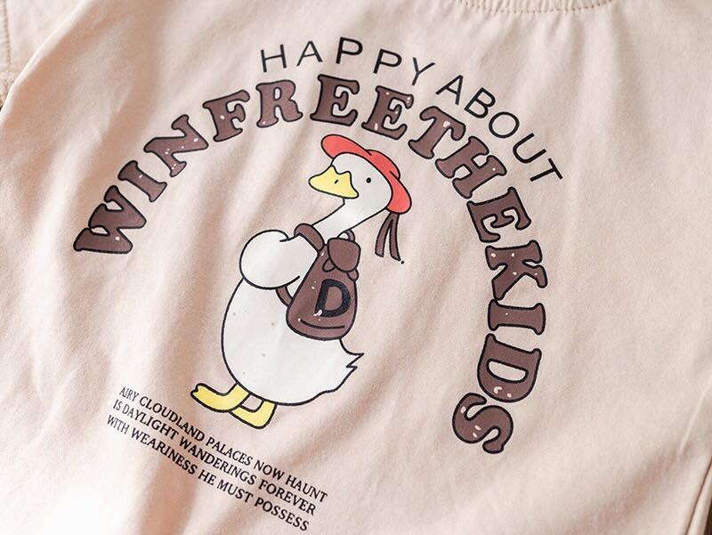 Duck dungaree set