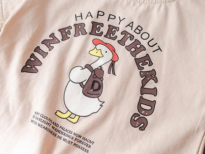 Duck dungaree set