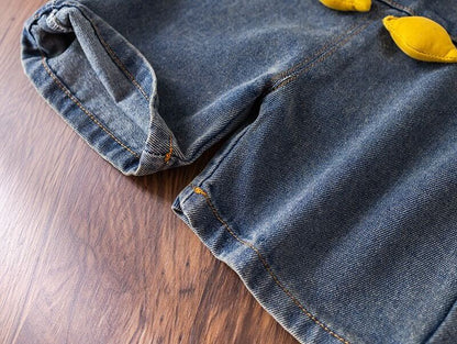 Duck dungaree set
