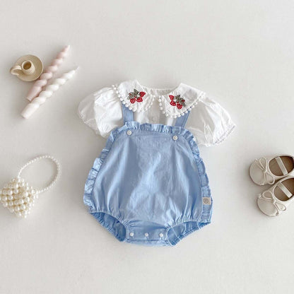 Strawberry romper set