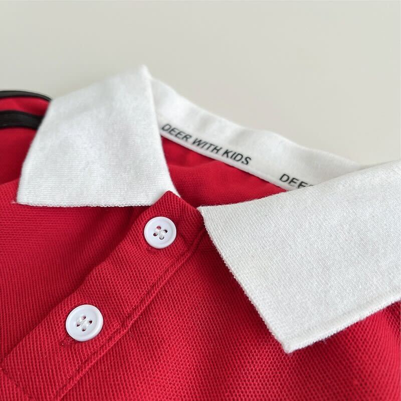 Red and white football jersey set