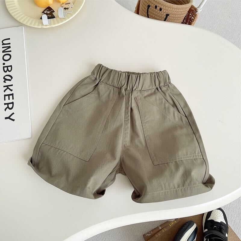 Printed shirt and shorts summer set