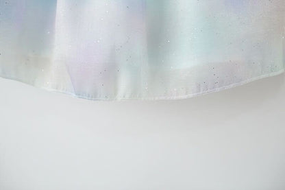 Ombré effect dress with hat