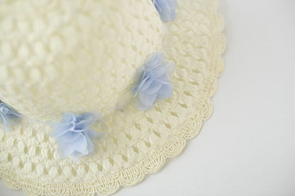 Ombré effect dress with hat