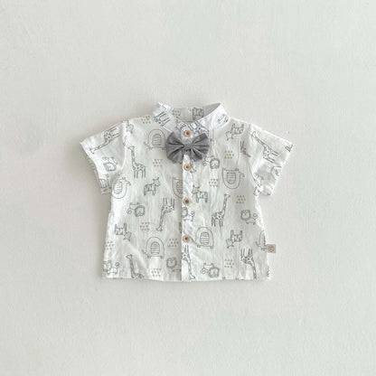 Animal printed bow set