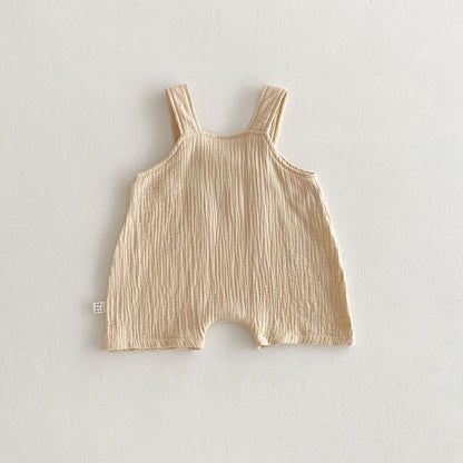 Creased dungaree