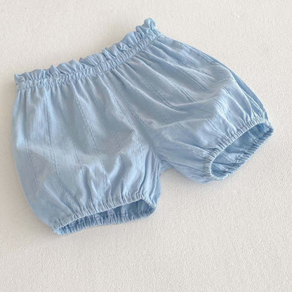 Checkered top and solid shorts set
