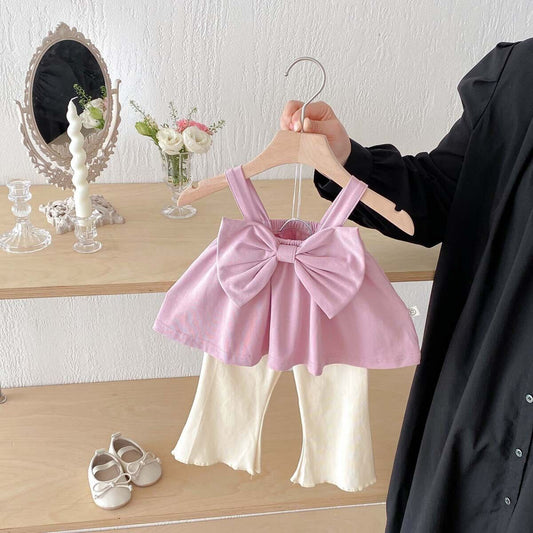 Bow top and palazzo set