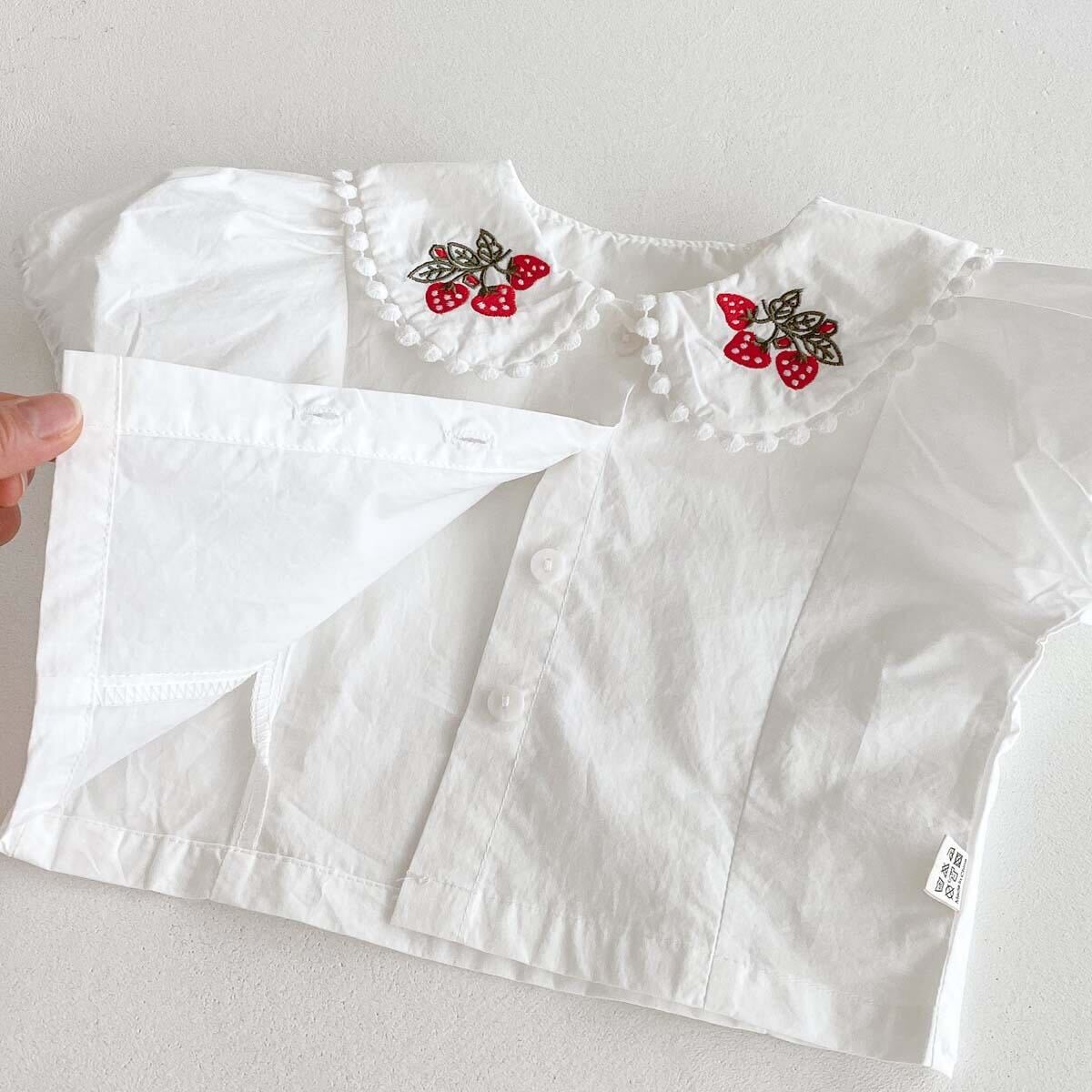 Strawberry romper set