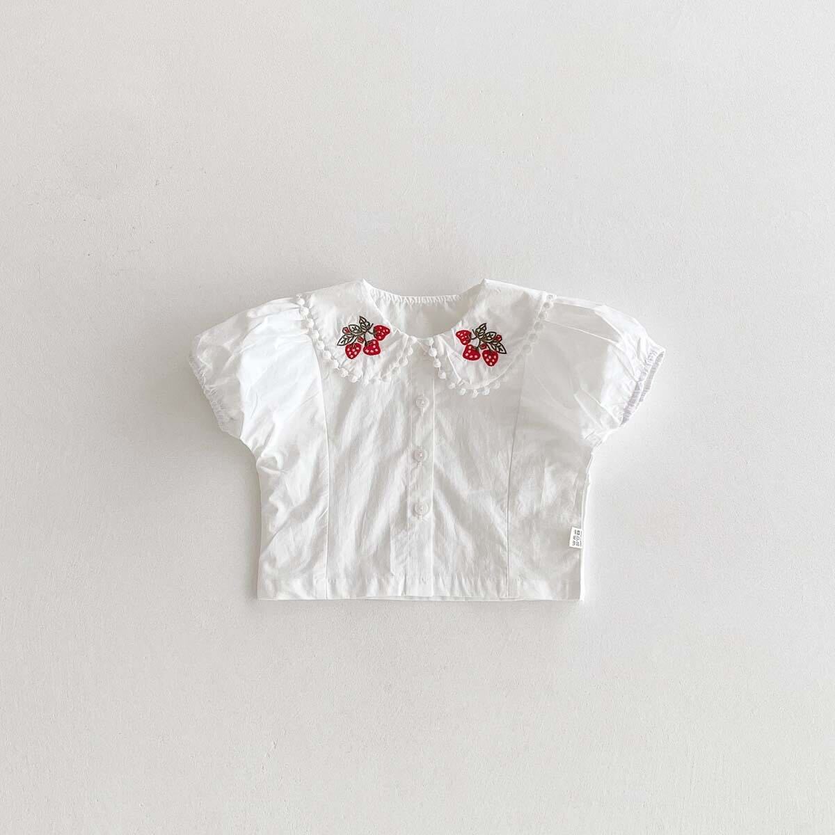 Strawberry romper set