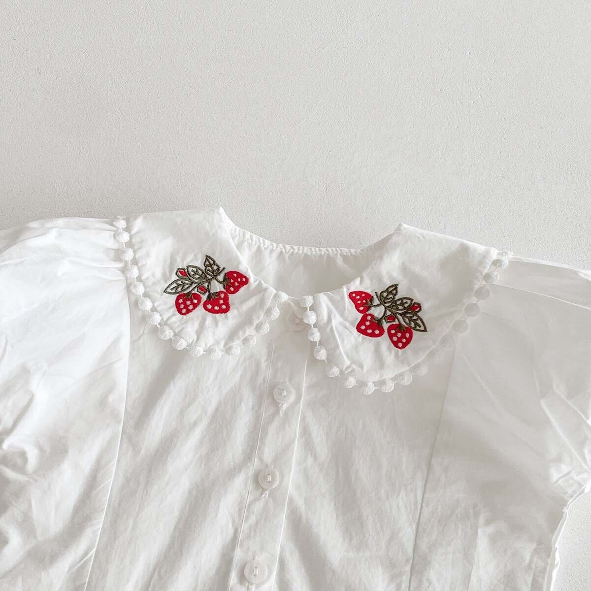 Strawberry romper set