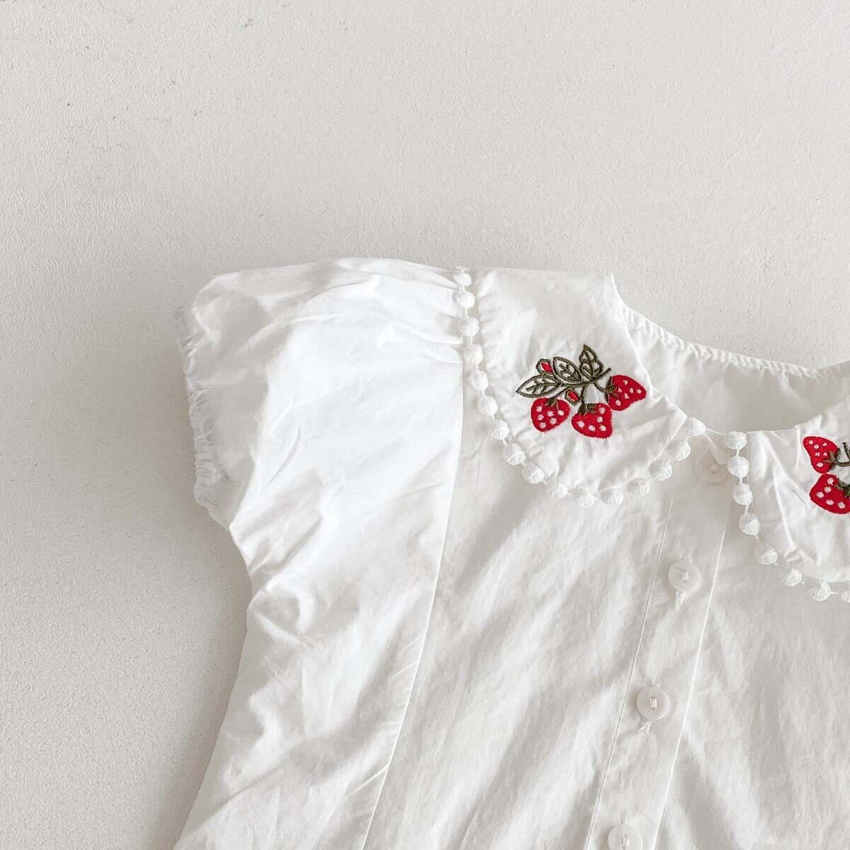 Strawberry romper set