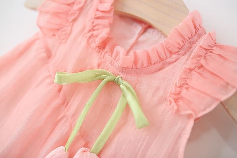 Tulip dress with hat