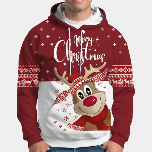 ADRIANNE - Trendy Casual Christmas Hoodies for Men