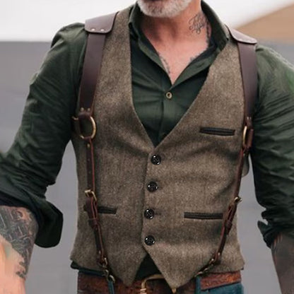 Stylish JAMES Men's Vest for the Modern Gentleman