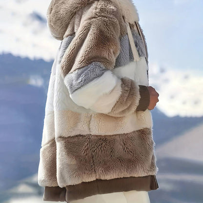 HARRIET - Women's Fleece Jacket with Stylish Hood