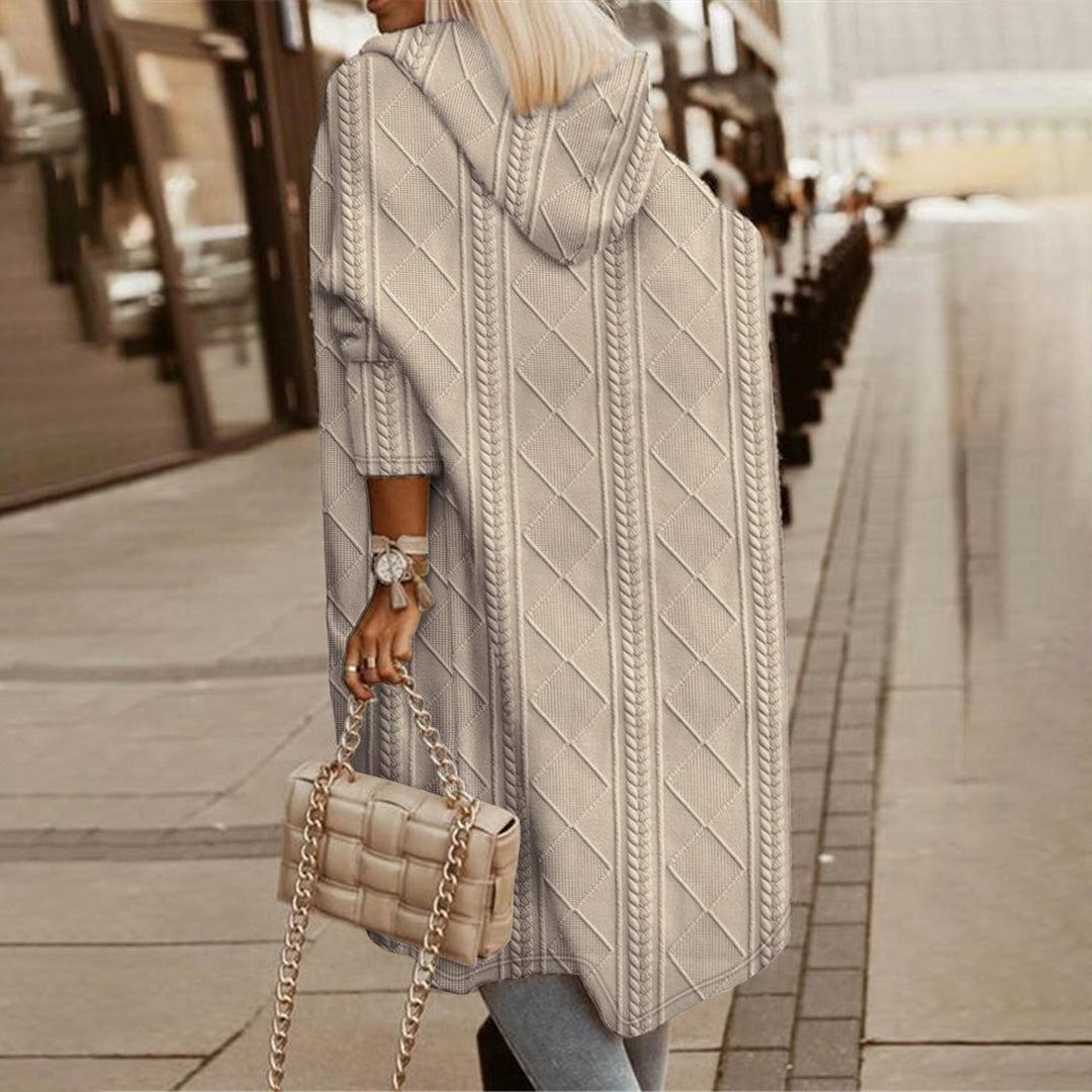 RIBBETE - Stylish jacket with trendy hoodie
