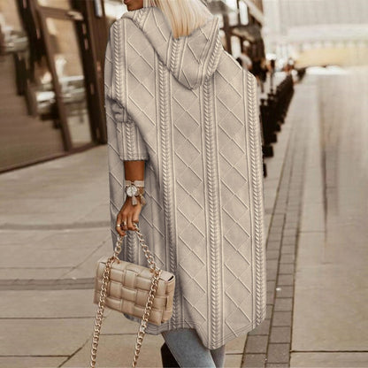 RIBBETE - Stylish jacket with trendy hoodie