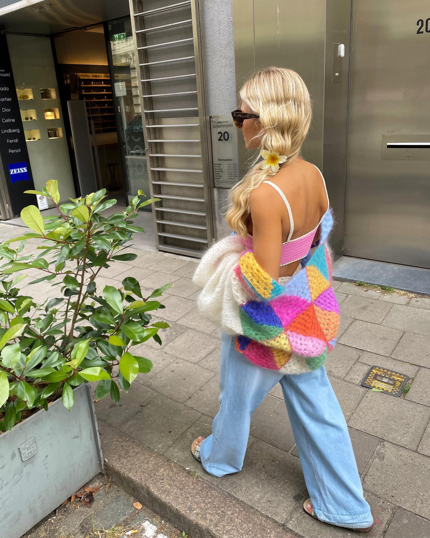Eliza - Cheerful knitted jumper in beautiful colours
