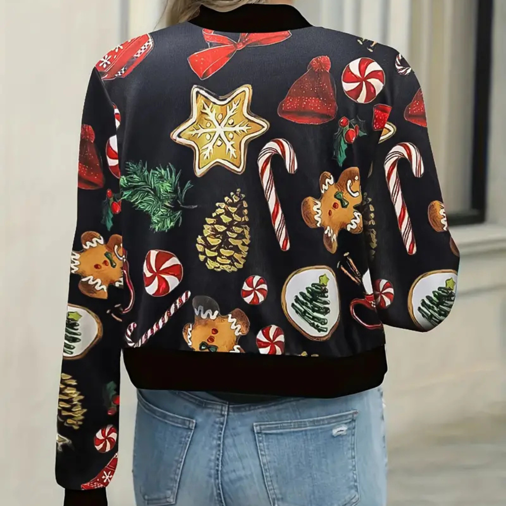 JORJA - Stylish Women's Christmas Coat for a Festive Look