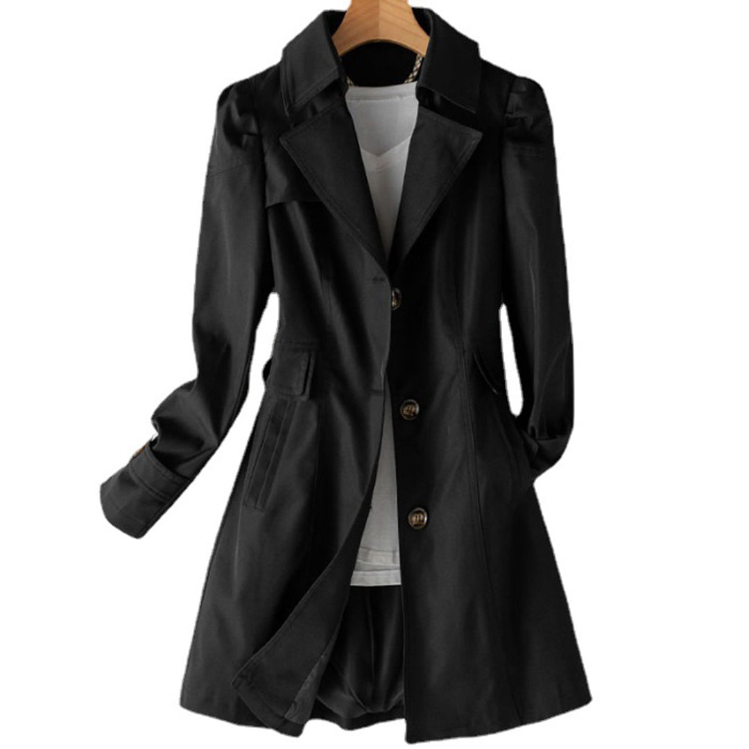 Stylish LUCIBA Long Wind and Rain Jacket for Women