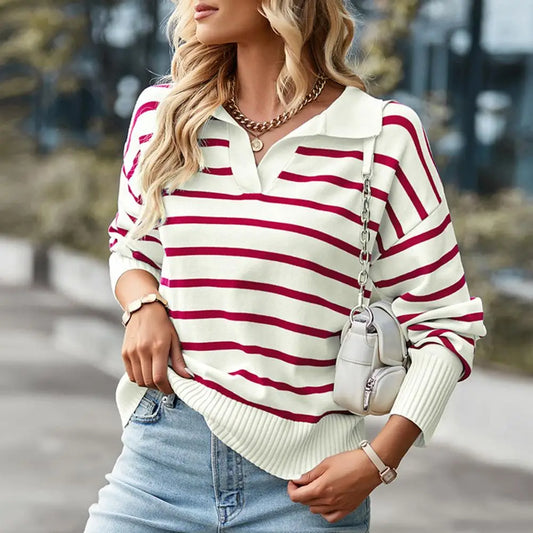 Stylish striped casual jumper from Beth