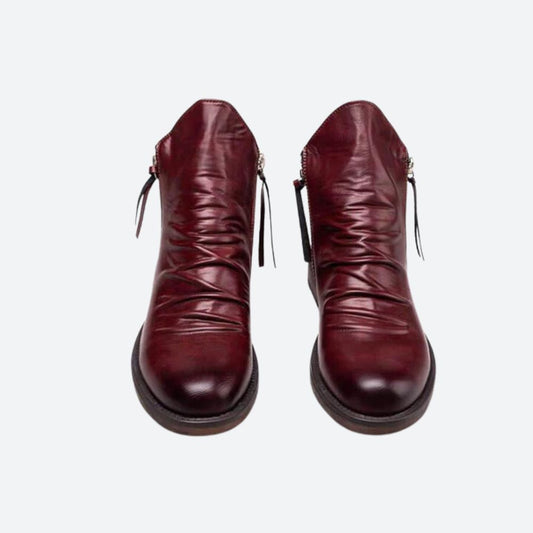 Stylish casual leather boots for men - Marty