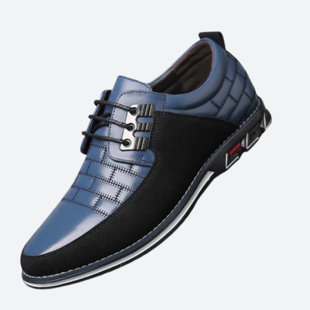 Stylish men's shoes with comfortable orthopaedic soles - Natzu