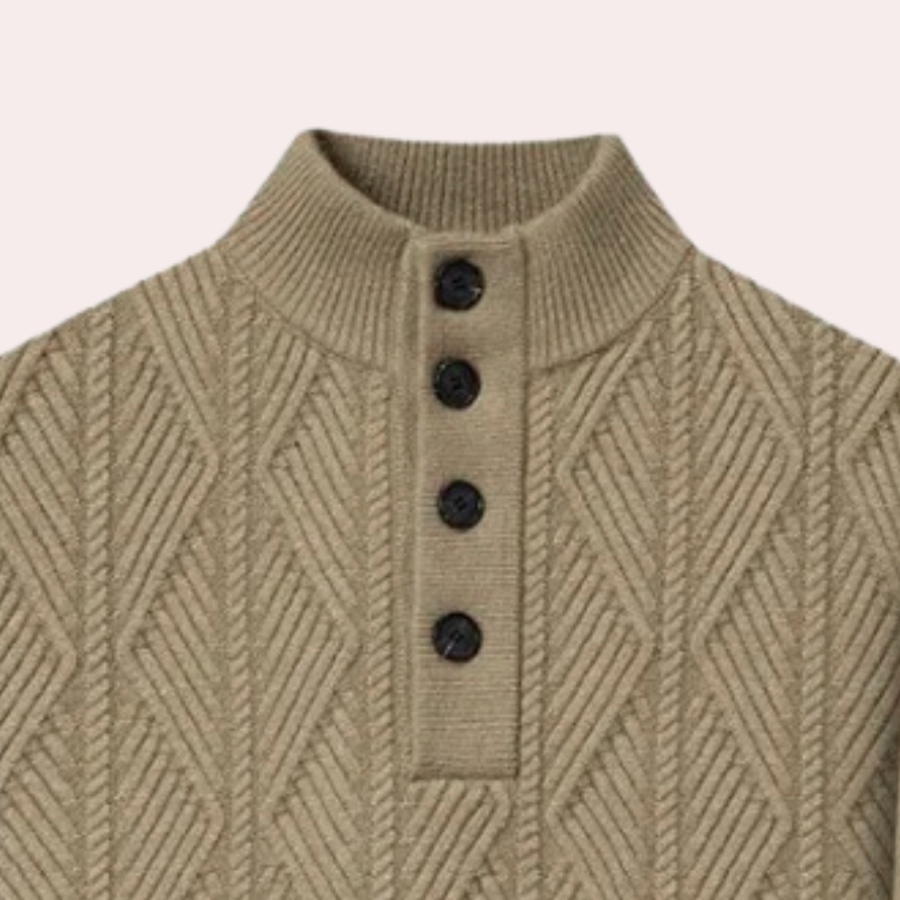 Stylish Knitted Sweater for the Fashion-conscious Man - JAIR