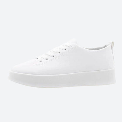 Stylish vegan leather trainers - Pran
