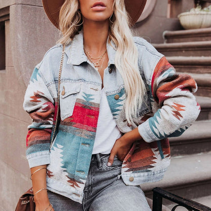 Vintage Denim Jacket by TUULIKKI - Timeless Style for Every Occasion