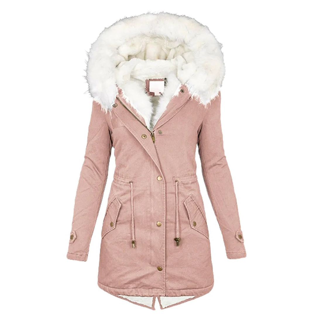 Louise - Elegant long winter coat for women