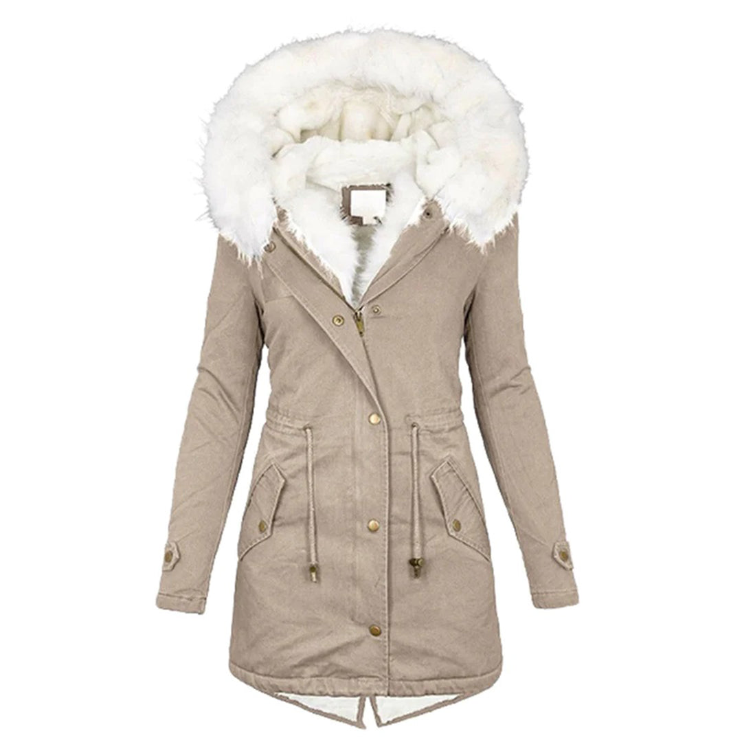 Louise - Elegant long winter coat for women