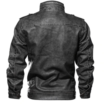 FLOKI - Trendy Leather Jacket for a Stylish Look