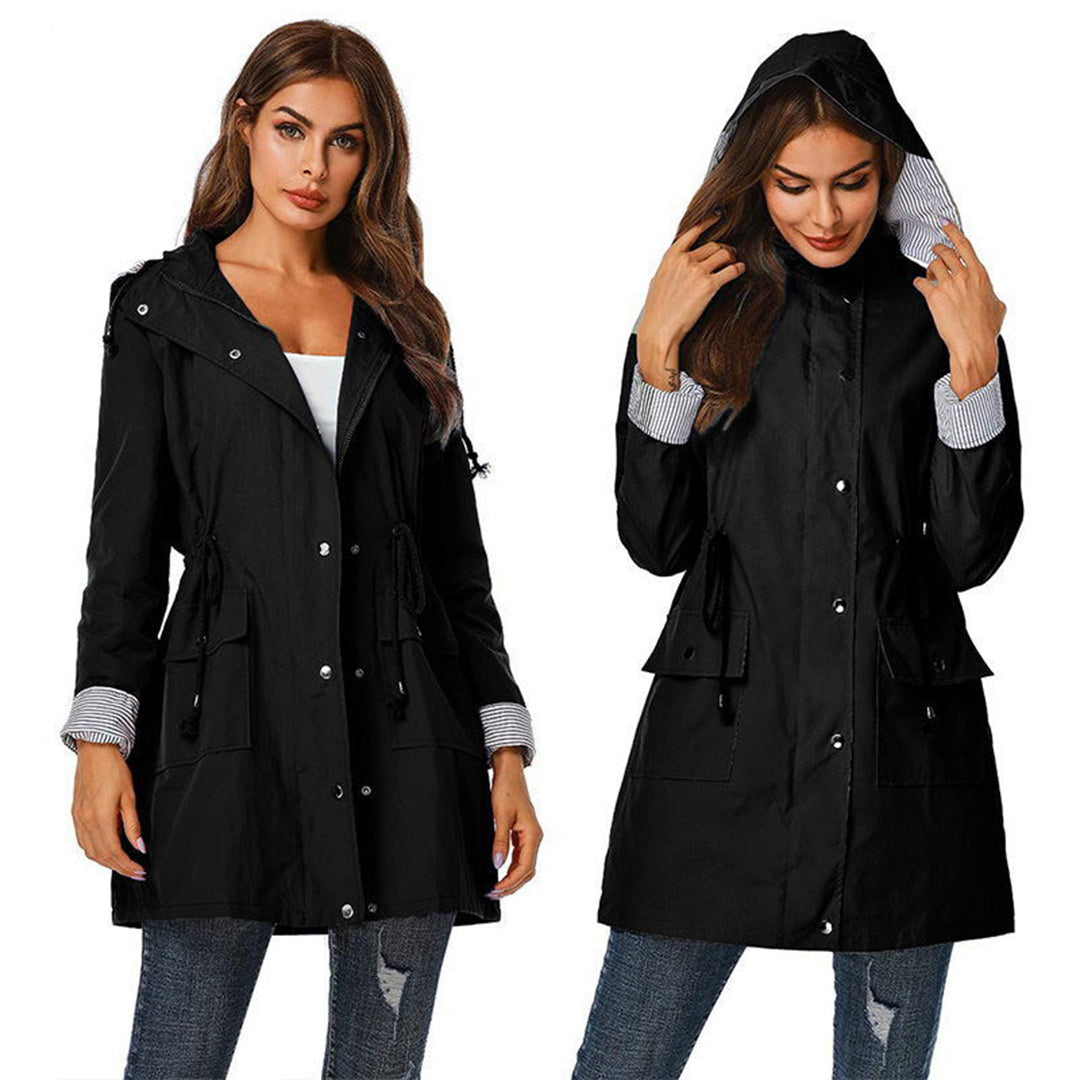 Elegant Women's Windbreaker by ROSALYND - Perfect for Any Weather!