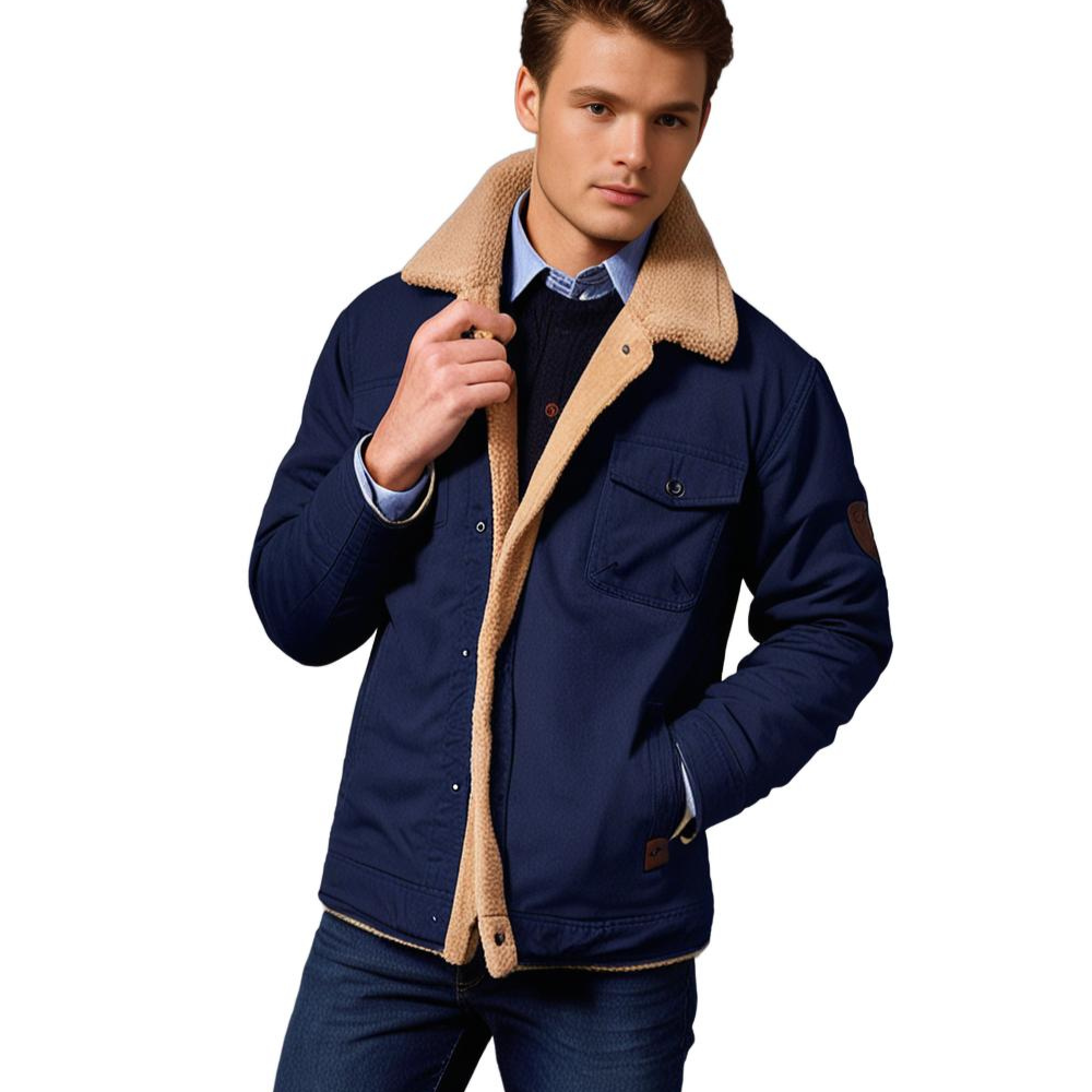 Derrick - Stylish vintage bomber jacket for men