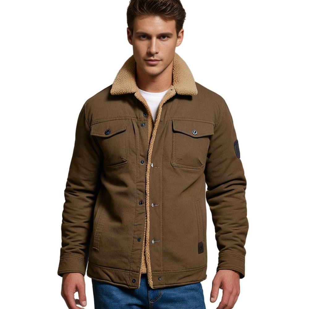 Derrick - Stylish vintage bomber jacket for men