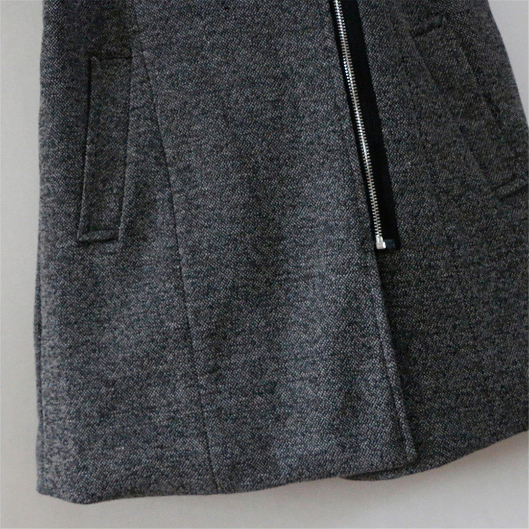 Riley - Women's long winter coat with trendy hood