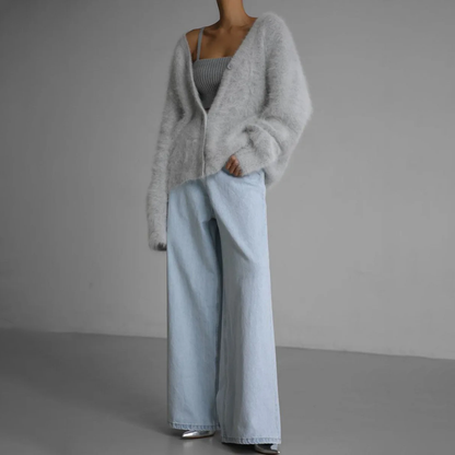 Luxurious cashmere cardigan from Cosy Couture