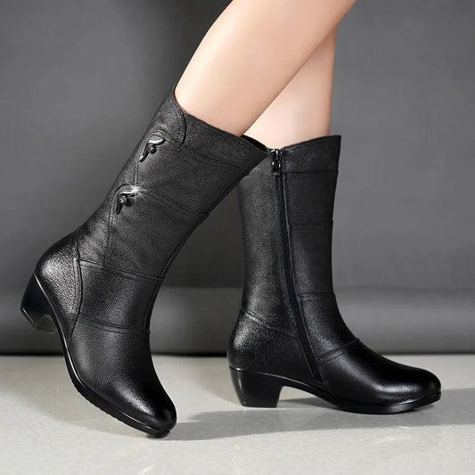 Beryl - Trendy Mid Boots for Every Occasion