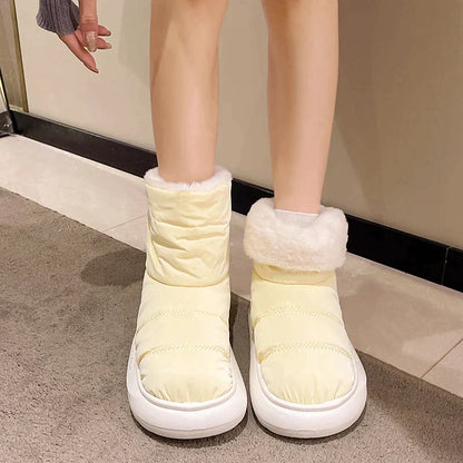 Sarah - Luxury Plush Winter Ankle Boots for a Pampered Moment