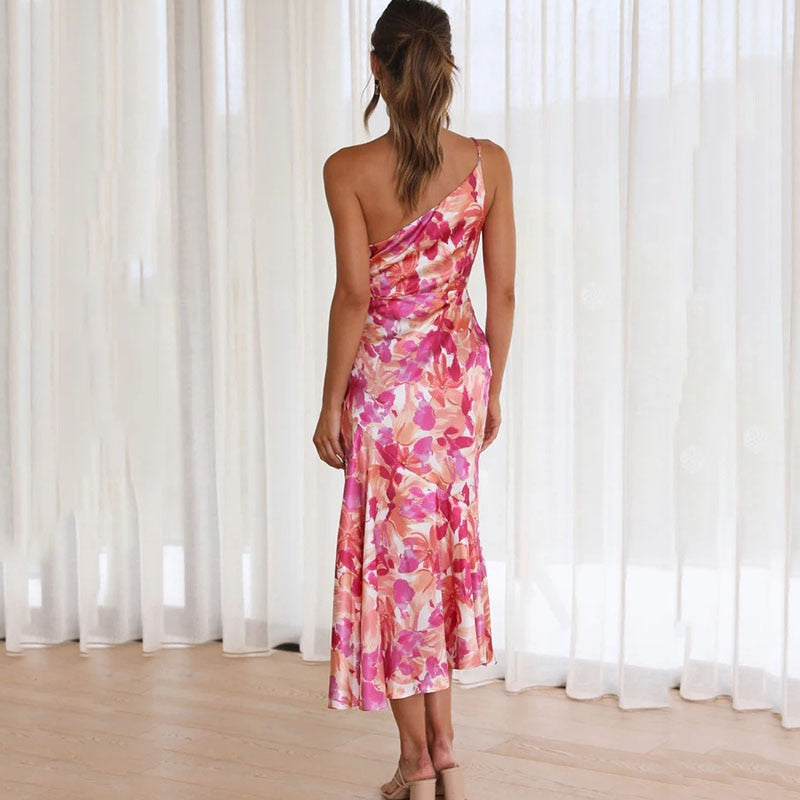 Kadence - Elegant Maxi Dress with Floral Print