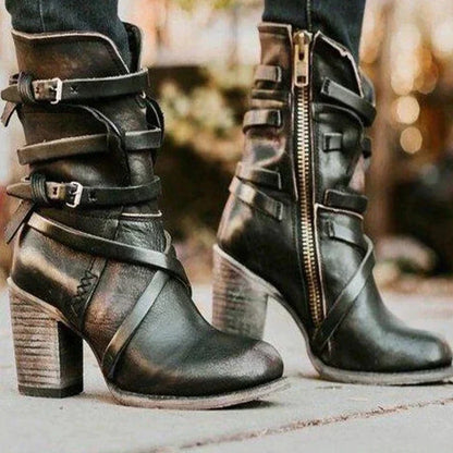 Luna - Vintage Women's Boots with Style