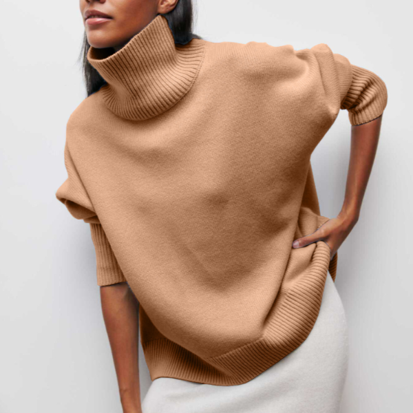 Elegant Estelle Turtleneck Sweater