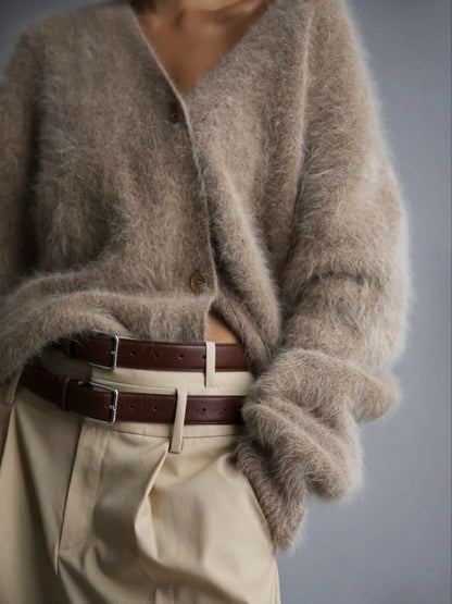 Luxurious cashmere cardigan from Cosy Couture