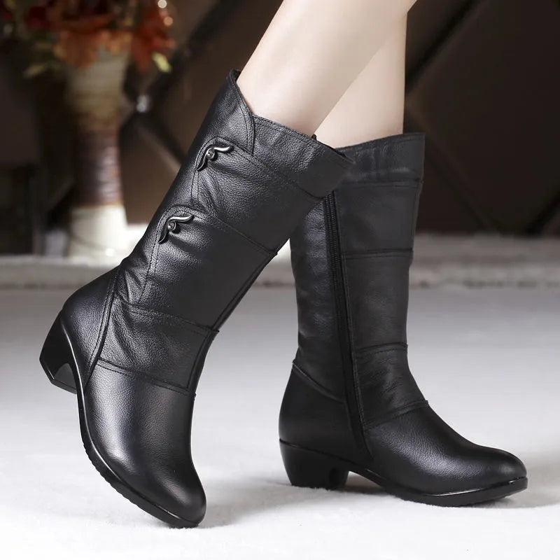 Beryl - Trendy Mid Boots for Every Occasion