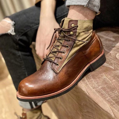 Fashion - Luxury Genuine Leather Boots for Stylish Comfort