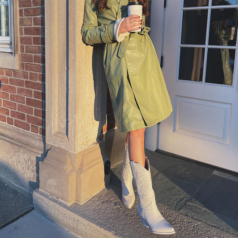 Gracie - Chic metallic cowboy boots for an irresistible look!