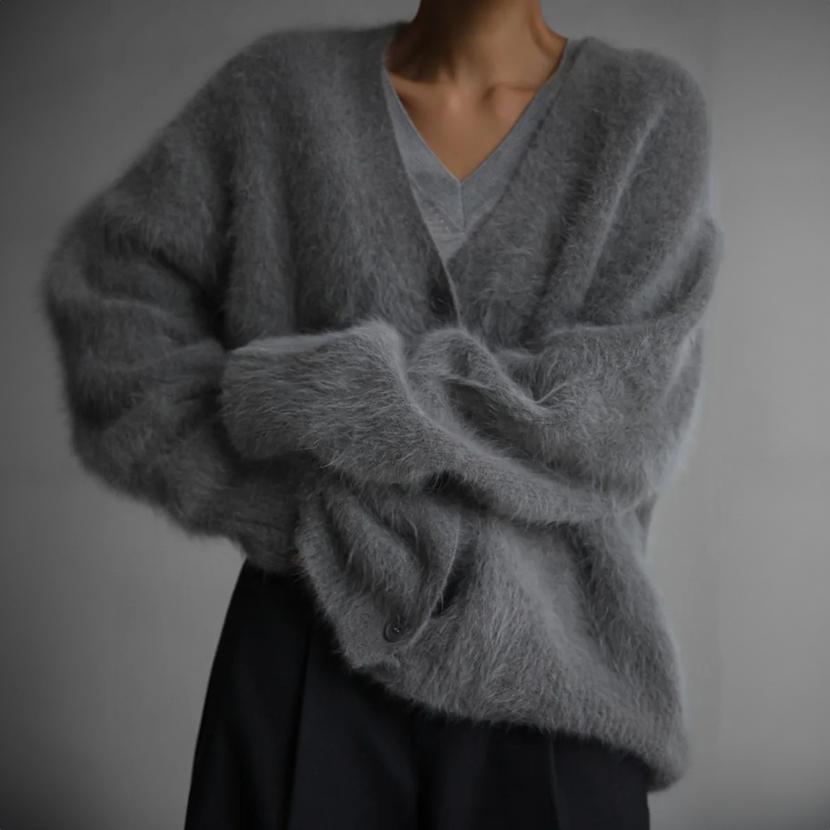 Luxurious cashmere cardigan from Cosy Couture